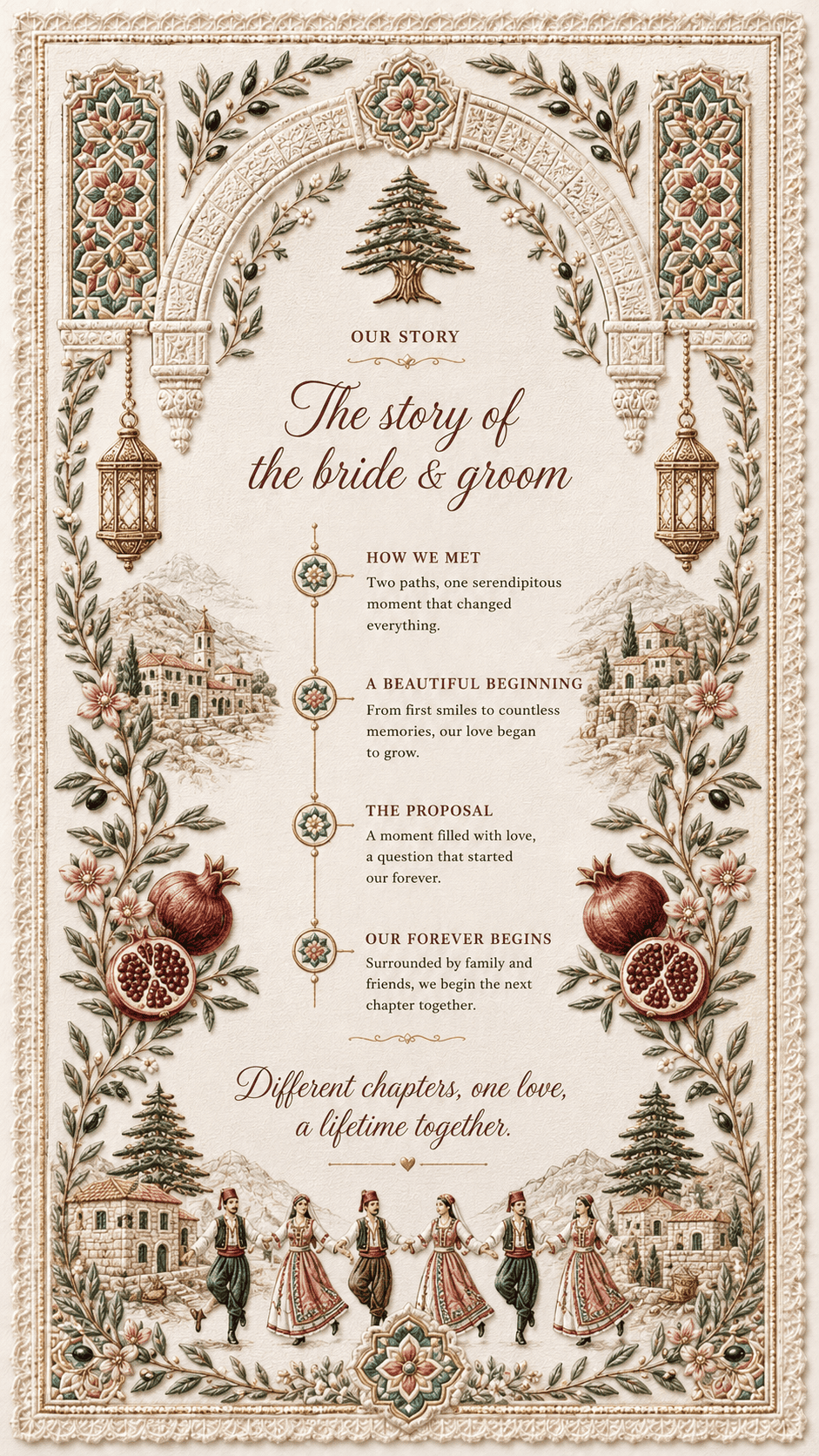 Bride and groom story